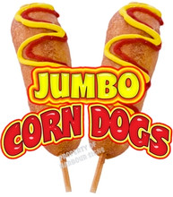 Corn Dogs Concession Decal