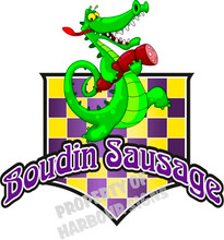 Boudin Sausage Concession Food Truck Decal