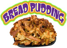 Bread Pudding Concession Food Truck Decal