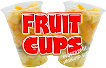 Fruit Cups Concession Restaurant  Food Truck Vinyl Sign Decal
