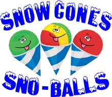 Snow Cones Sno-Balls Sno Balls Concession Food Truck Decal