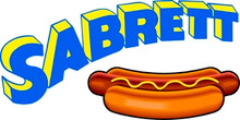 Hot Dog Sabrett Concession Food Truck Decal