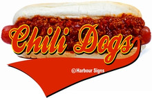 Chili Dogs Concession Food Truck Decal
