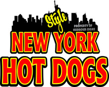 New York Style Hot Dogs Decal