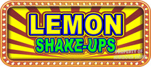Lemon Shake-Ups Vinyl Menu Decal for Restaurant Storefront Window or Food Trucks and Concessions