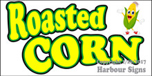 Roasted Corn Food Concession  Vinyl Decal Sticker