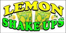 Lemon Shake Ups Drinks Food Concession  Vinyl Decal Sticker