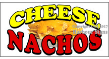 Cheese Nachos Food Concession  Vinyl Decal Sticker