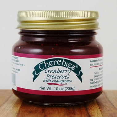Cherchies Cranberry Preserves with Champagne