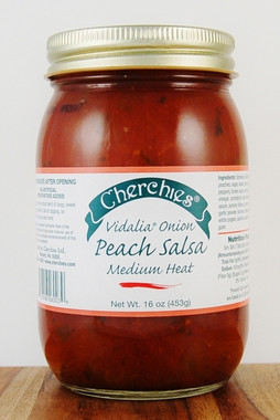 Cherchies Vidalia Onion Peach Salsa