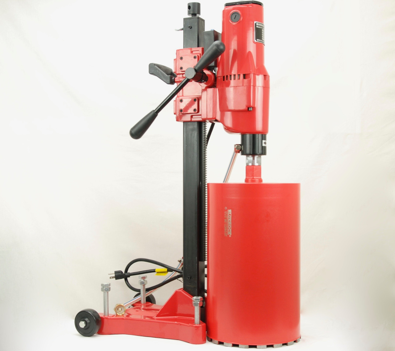 BLUEROCK 10" Z1RB Concrete Core Drill w/ Stand & Rolling Base + 1"10