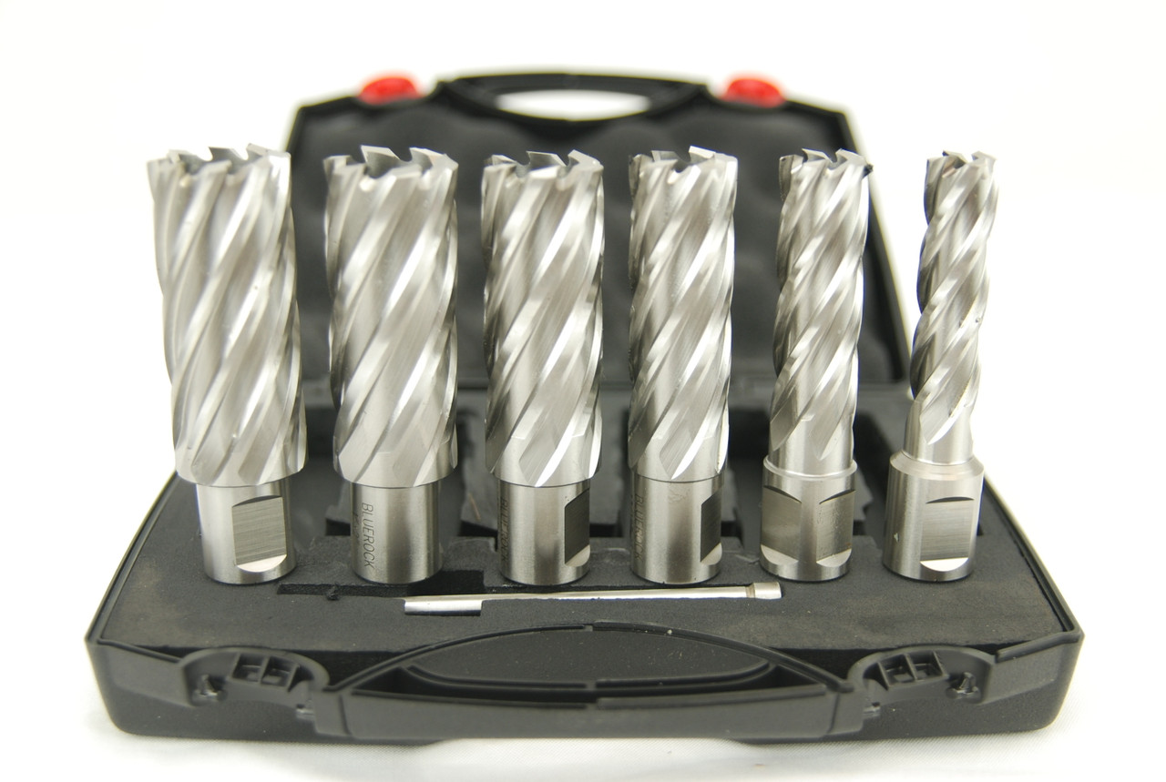 3//4/" Shank Magnetic Drill Set W//PIN 13 pcs HSS Annular Cutter Set