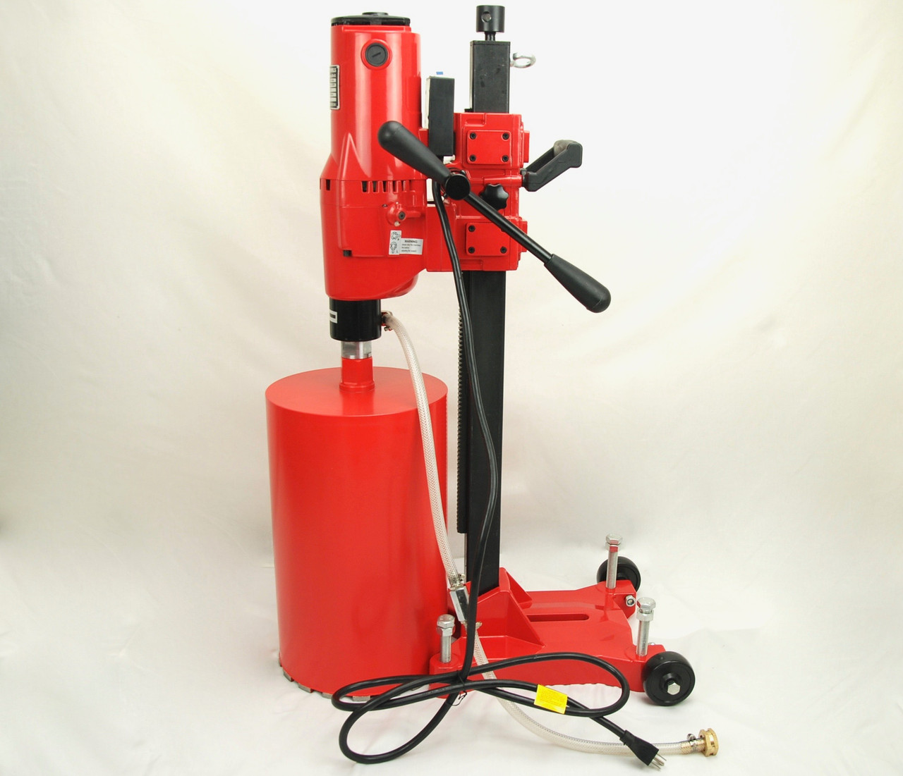 BLUEROCK 10" Z1RB Concrete Core Drill w/ Stand & Rolling Base + 2 Bits