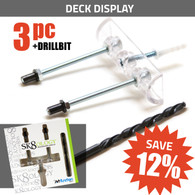 Sk8ology Deck Display 3 Pack