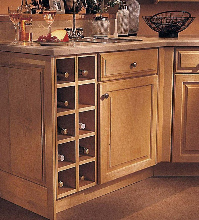 Base Wine Rack Cabinet - KraftMaid