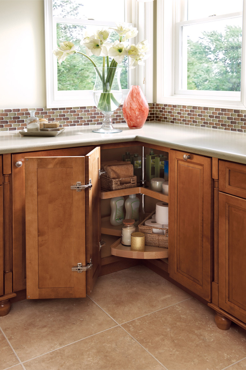 Vanity Wood Lazy Susan KraftMaid