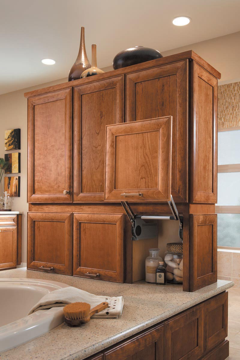 Vanity Vertical Lift Door Cabinet - KraftMaid