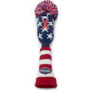 Ping Liberty Collection Knit Hybrid Headcover (Red/White/Blue, Limited Edition) 2022 NEW