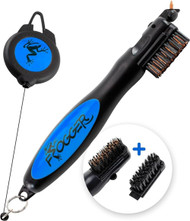 Frogger Brushpro Golf Club Cleaning Tool (Blue) NEW