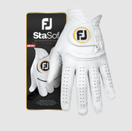 Footjoy StaSof Glove (Men's, LEFT, White) 2022 NEW