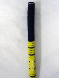 Avon Pro D2x Putter Grip (Black/Yellow) .580 Core Golf Grip NEW