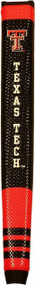 Team Golf NCAA Texas Tech Putter Grip w/ Gel Top Ball Marker (Black) NEW