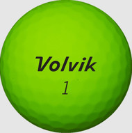 Volvik Vimax Soft Golf Balls (Matte Green, 3pk) 1 Sleeve 2023 NEW
