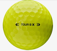 Bridgestone Tour B-X Golf Balls (Yellow, 3pk) 1 Sleeve 2024 NEW