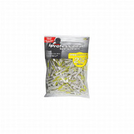 Pride Professional Pro Length Golf Tees (2.75",  White/Yellow, 175pk) NEW