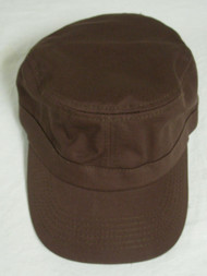 Military Style Golf Hat (Brown) Blank Ranger Cap NEW