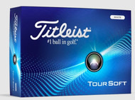 Titleist Tour Soft Golf Balls (White, 12pk, 2024) NEW