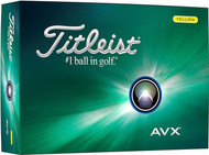 Titleist AVX Golf Balls (Yellow, 12pk) 1dz 2024 NEW