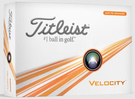 Titleist Velocity Golf Balls (Matte Orange, 12pk) 1 Dozen 2024 NEW