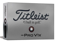Titleist Pro V1x Left Dash Golf Balls (White, 12pk) 1dz 2019 NEW