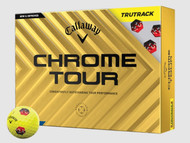 Callaway Chrome Tour Tru Track Golf Balls (USA, 12pk) 1dz 2024 NEW