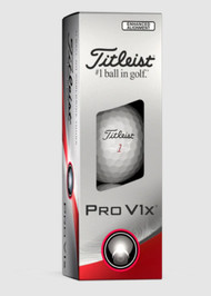 Titleist Pro V1x Golf Balls (White, 3pk, Enhanced Alignment) 1 Sleeve 2023 NEW