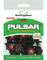 Soft Spikes Pulsar Golf Cleats (Black/Red, Standard) 22 Cleats NEW