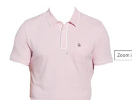 Original Penguin Polo Shirt (Technical Earl, Gelato Pink, Medium) NEW
