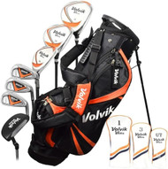 Volvik Junior Complete Set (Ages 9-12, 8pc, Stand Bag) Youth Golf Clubs NEW