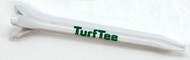 Zero Friction Turf Tees Power 3-Prong (3" White, 12pk) Golf Tee / Repair Tool NEW