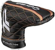 Taylor Made TP Patina Del Monte Blade Putter Headcover (Black/Gold) Golf NEW