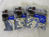 Pride Professional Tee System (3 1/4" Wht/Blue, 3pk, 45 Tot) Pro Length-Plus NEW