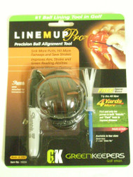 GreenKeepers Line M Up Pro (Black) Free 4 More Yards Golf Tee & Sharpie NEW