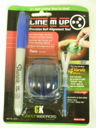 GreenKeepers Line M Up Alignment Tool (Blue) Sharpie & Free Tee NEW