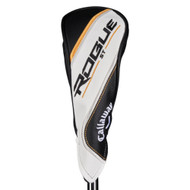 Callaway Rogue ST Fairway Wood Headcover (Black/White/Gold) Golf Club Cover NEW
