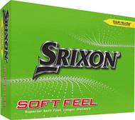 Srixon Soft Feel Golf Balls (Tour Yellow, 2023, 12pk) NEW