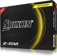 Srixon Z-Star Golf Balls (Tour Yellow, Spinskin, 12pk) 2023 NEW
