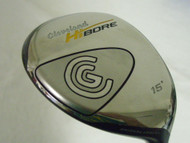 Cleveland Hibore 3 wood 15* (Fujikura Gold Stiff) 3w Fairway Golf Club