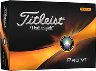 Titleist Pro V1 Golf Balls (White, 12pk, High Numbers) Prior Generation 2023 NEW