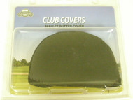 On Course Mallet Putter Cover Neoprene Black NEW Golf